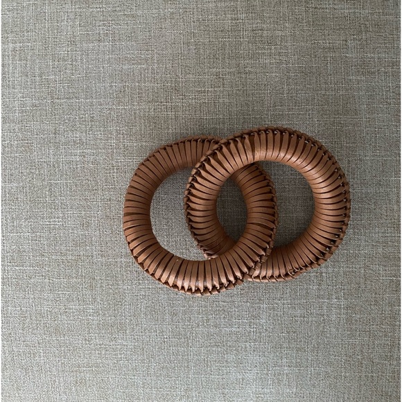 Round Leather Links Threshold Designed With Studio McGee - Picture 5 of 7